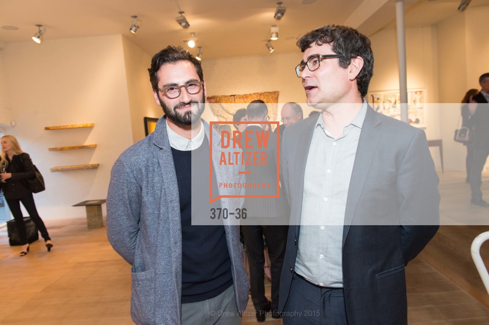 Joseph Becker, Alec Hathaway, Post War and Contemporary preview at Hedge Gallery , Hedge Gallery. 501 Pacific Ave, San Francisco, CA 94133, April 16th, 2015,Drew Altizer, Drew Altizer Photography, full-service agency, private events, San Francisco photographer, photographer california