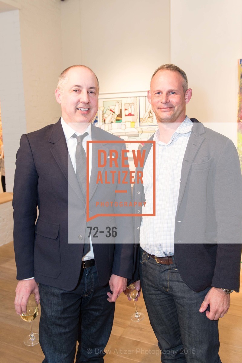 Greg Stewart, Ralph Dennis, Post War and Contemporary preview at Hedge Gallery , Hedge Gallery. 501 Pacific Ave, San Francisco, CA 94133, April 16th, 2015,Drew Altizer, Drew Altizer Photography, full-service agency, private events, San Francisco photographer, photographer california