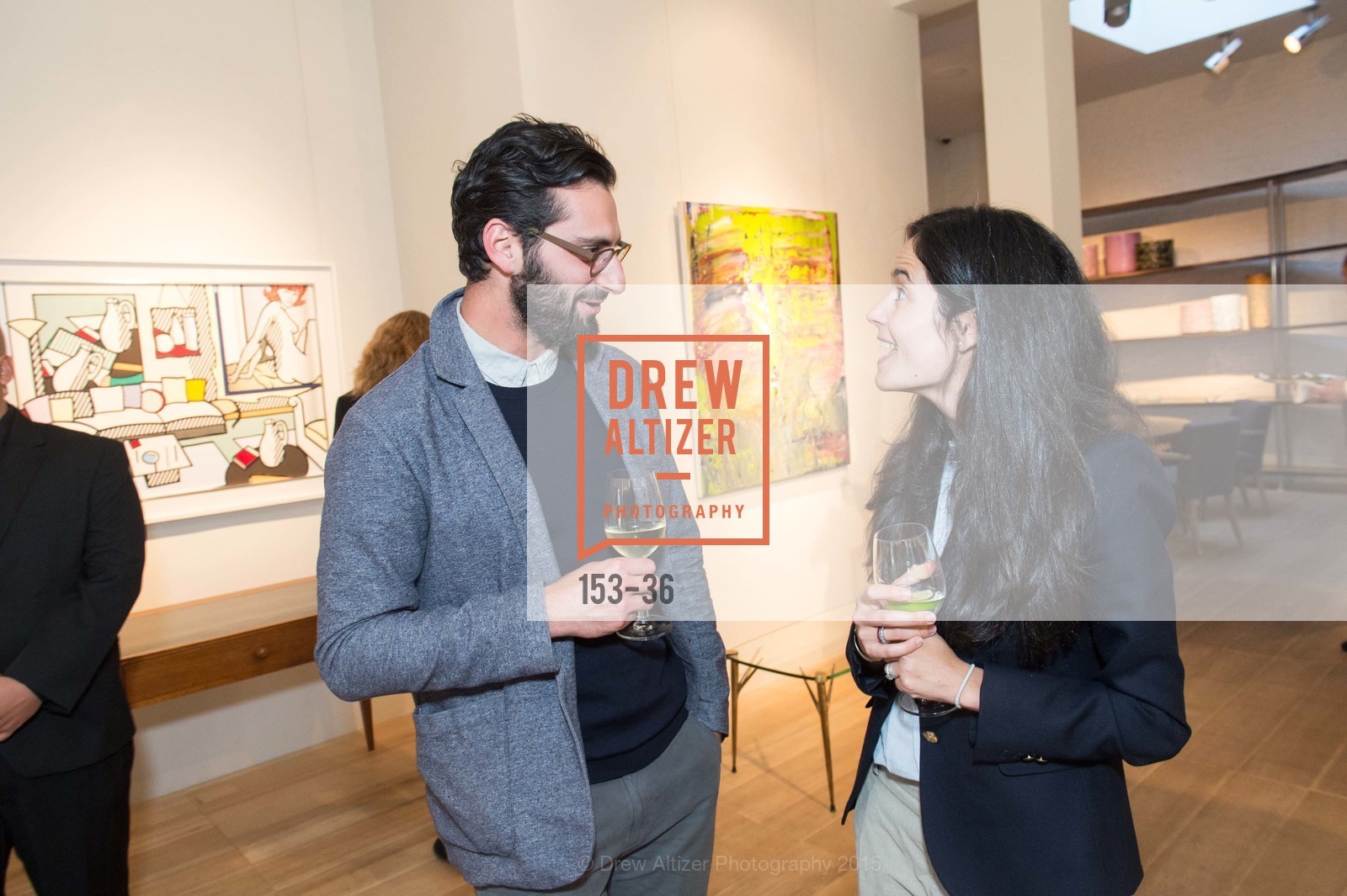 Joseph Becker, Florie Hutchinson, Post War and Contemporary preview at Hedge Gallery , Hedge Gallery. 501 Pacific Ave, San Francisco, CA 94133, April 16th, 2015,Drew Altizer, Drew Altizer Photography, full-service event agency, private events, San Francisco photographer, photographer California
