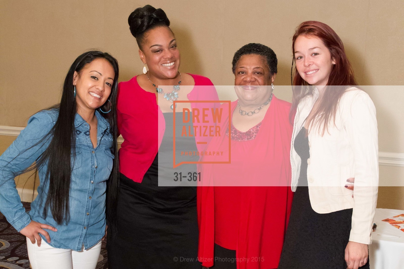 Julia Arroyo, Scheneida Williams, Helen Williams, Lily Rylander, Homeless Prenatal Programs Annual Luncheon, Fairmont Hotel, October 9th, 2015,Drew Altizer, Drew Altizer Photography, full-service agency, private events, San Francisco photographer, photographer california
