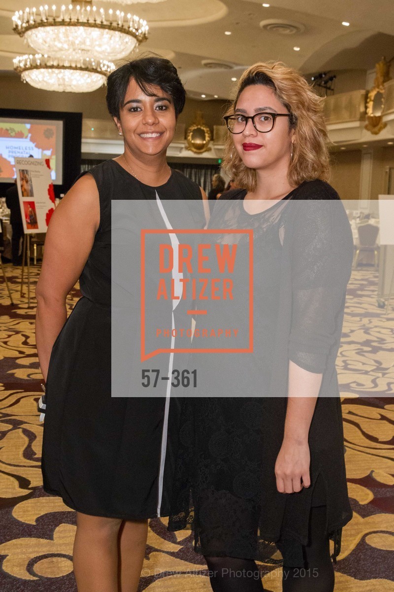 Catherine Castro, Jeanette Garcia, Homeless Prenatal Programs Annual Luncheon, Fairmont Hotel, October 9th, 2015