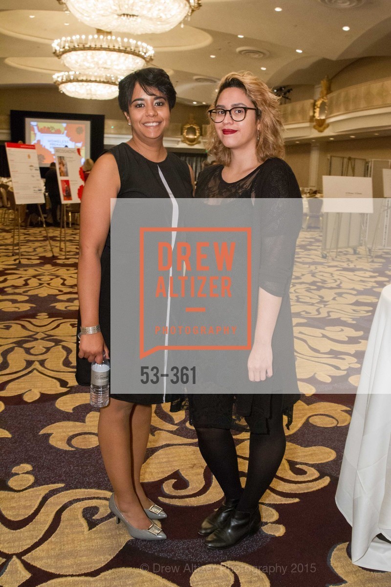 Catherine Castro, Jeanette Garcia, Homeless Prenatal Programs Annual Luncheon, Fairmont Hotel. Fairmont Hotel, October 9th, 2015, Photo #53-361 Catherine Castro, Jeanette Garcia, Photo #53-361