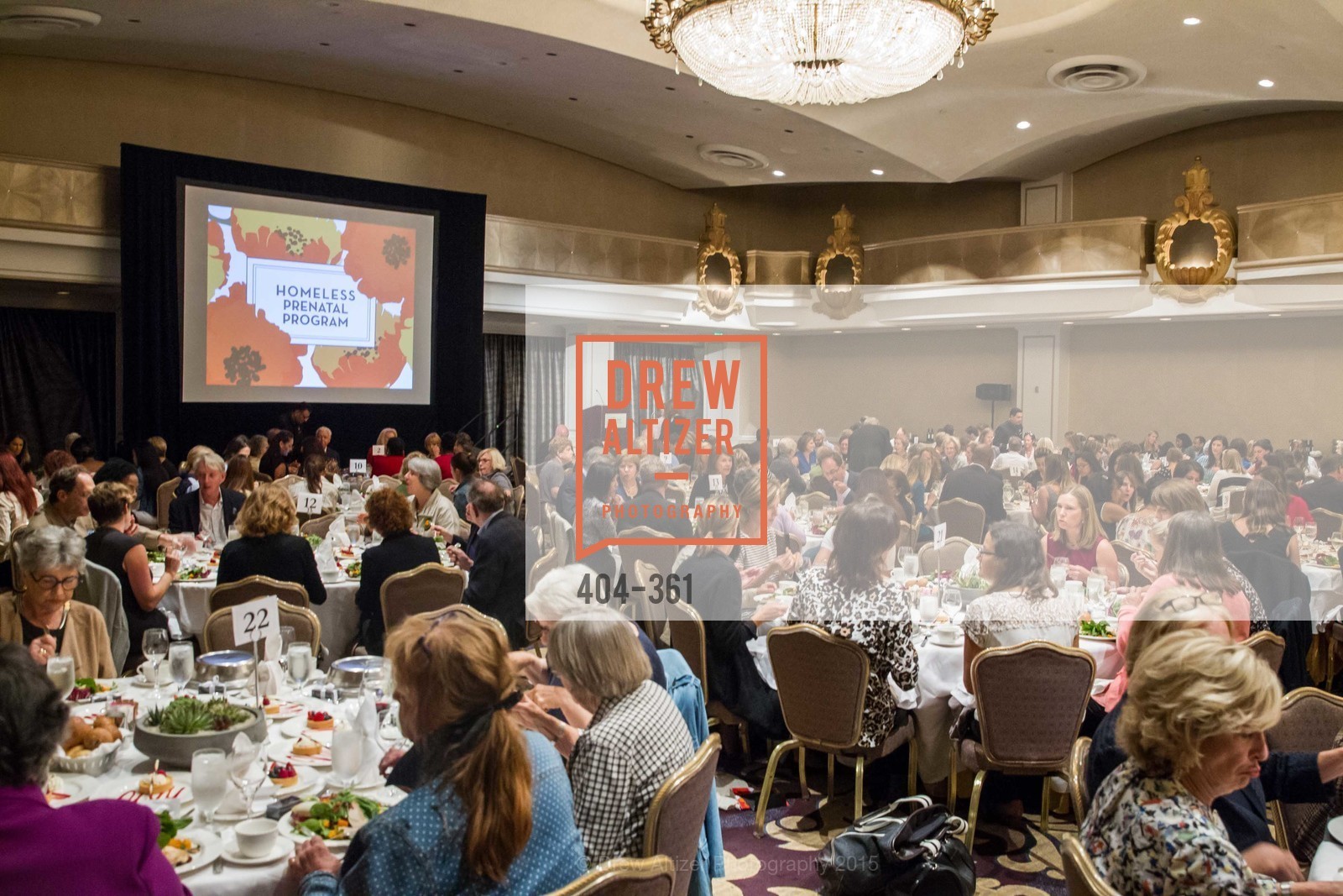 Atmosphere, Homeless Prenatal Programs Annual Luncheon, Fairmont Hotel. Fairmont Hotel, October 9th, 2015, Photo #404-361 Atmosphere, Photo #404-361