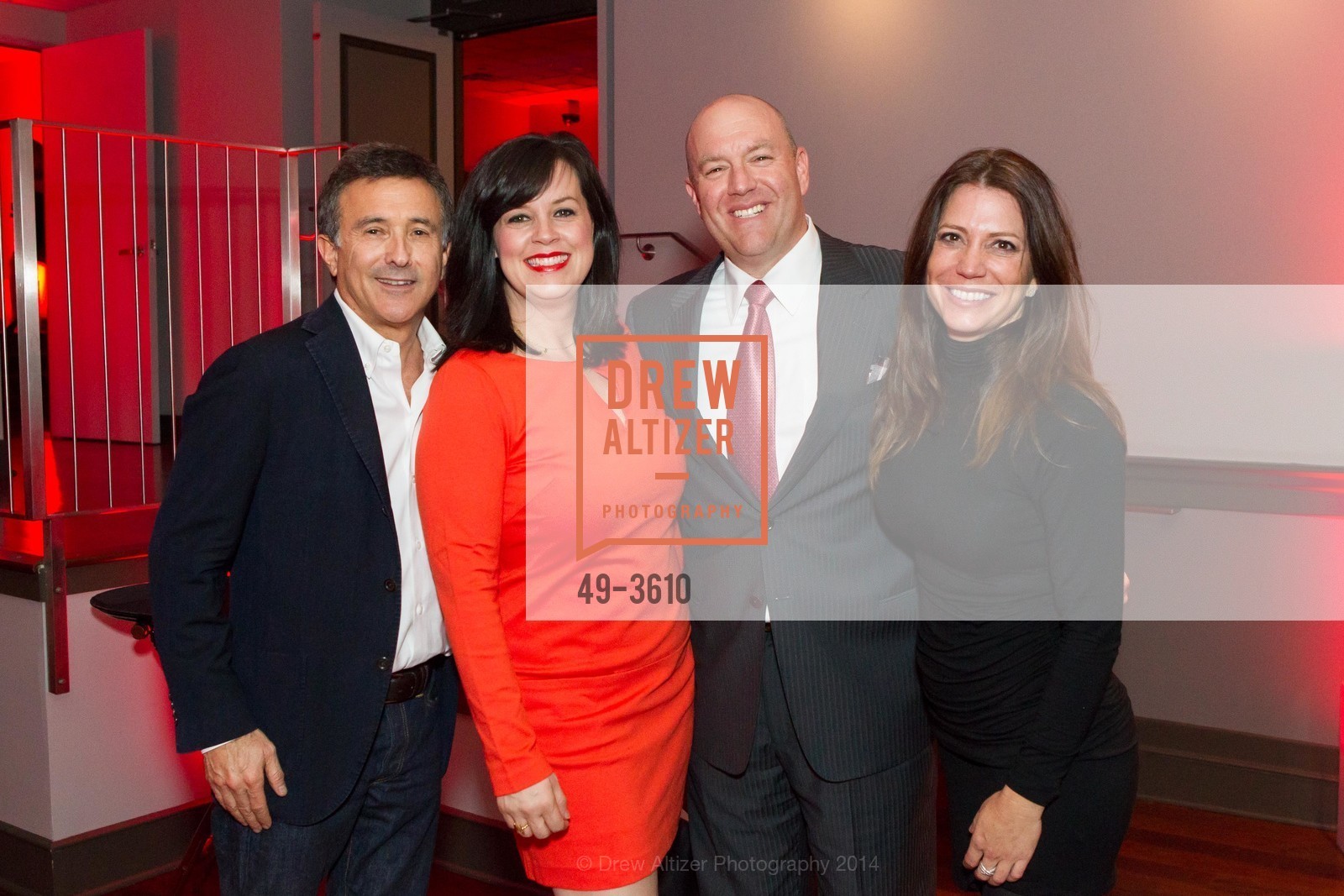Keith Belling, Natasha Miller, Bill Spiegel, Xochitl Hensley, RED CROSS Launch Party, US, February 20th, 2014, Photo #49-3610 Keith Belling, Natasha Miller, Bill Spiegel, Xochitl Hensley, Photo #49-3610