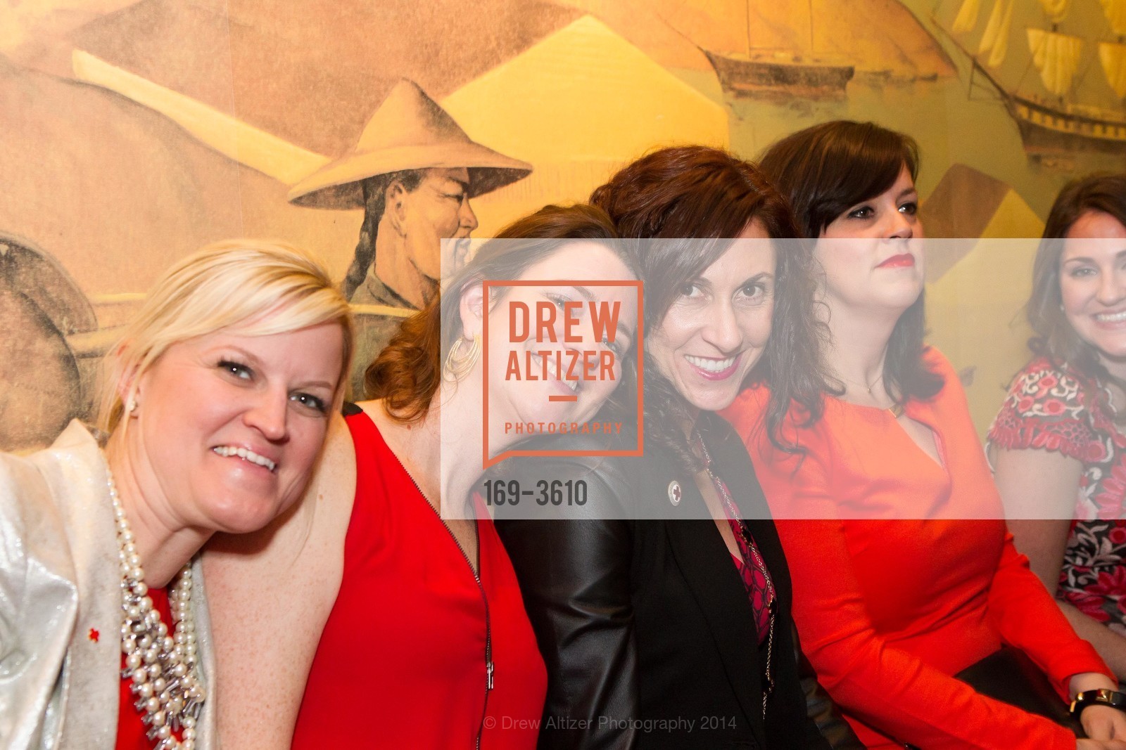 Blair Palmer, Kirsten Strobel, Natasha Miller, McCall Hartwell, RED CROSS Launch Party, US, February 20th, 2014, Photo #169-3610 Blair Palmer, Kirsten Strobel, Natasha Miller, McCall Hartwell, Photo #169-3610