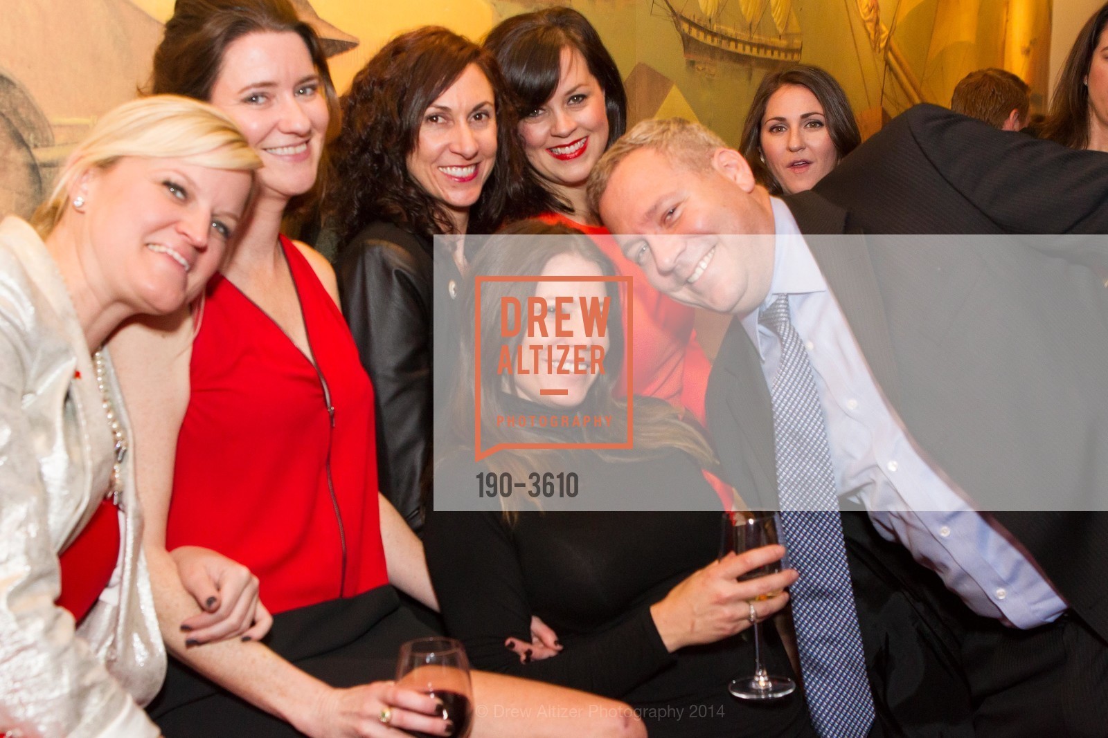 Blair Palmer, Kirsten Strobel, Xochitl Hensley, Douglas Gourlay, McCall Hartwell, RED CROSS Launch Party, US, February 20th, 2014, Photo #190-3610 Blair Palmer, Kirsten Strobel, Xochitl Hensley, Douglas Gourlay, McCall Hartwell, Photo #190-3610