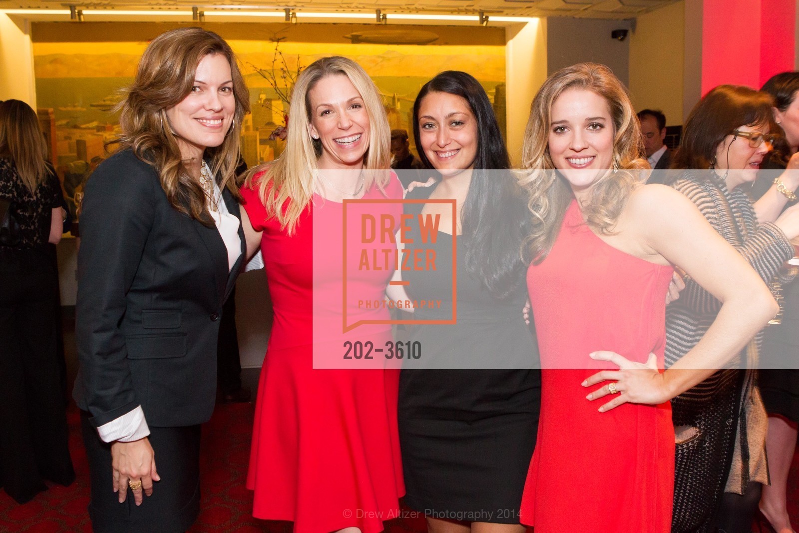 Hillary Exelrod, Julie Taylor, Natalie Stelmaszek, Shelly Carter, RED CROSS Launch Party, US, February 20th, 2014, Photo #202-3610 Hillary Exelrod, Julie Taylor, Natalie Stelmaszek, Shelly Carter, Photo #202-3610