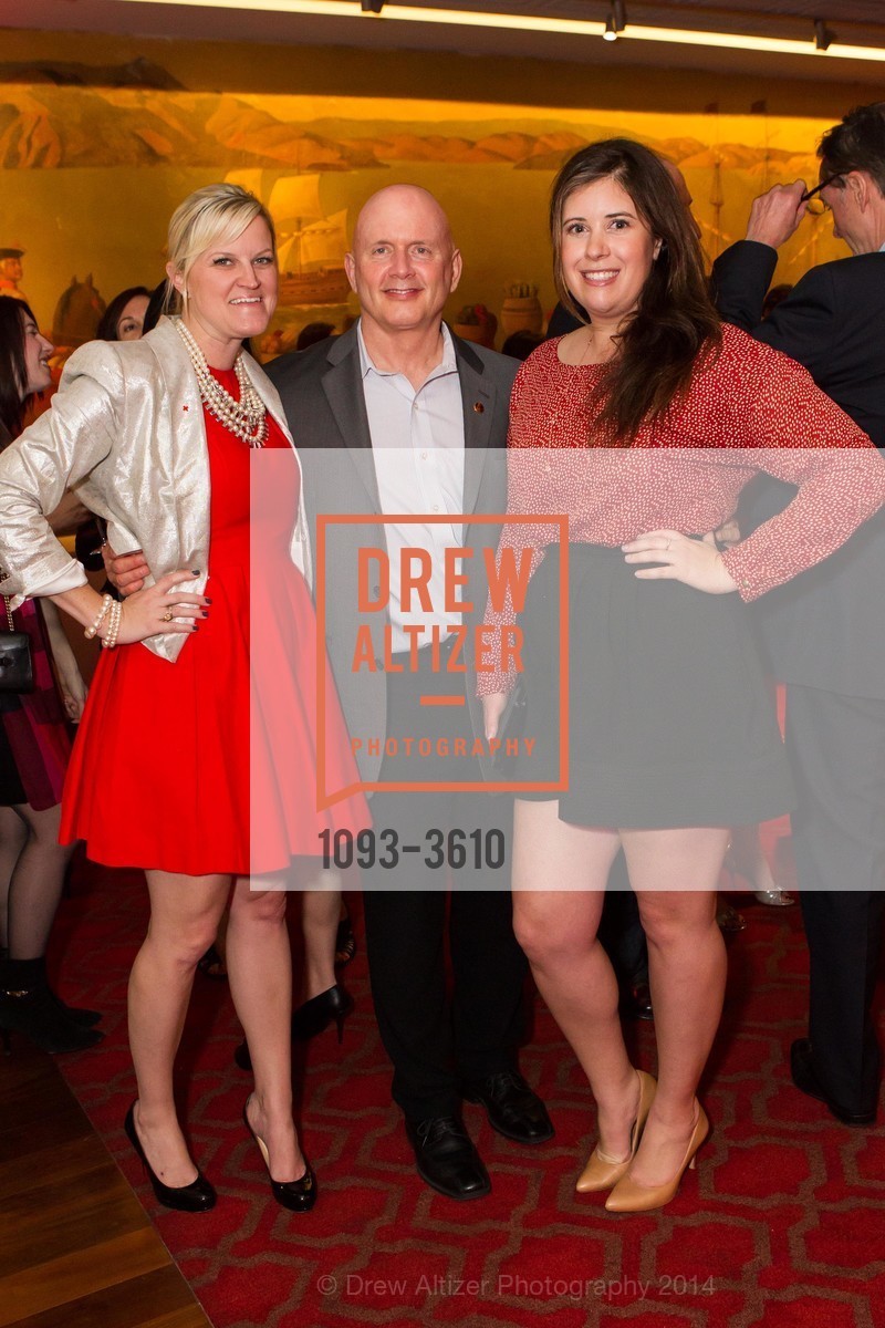 Blair Palmer, Michael Hoy, Ashley de Smeth, RED CROSS Launch Party, US, February 20th, 2014, Photo #1093-3610 Blair Palmer, Michael Hoy, Ashley de Smeth, Photo #1093-3610