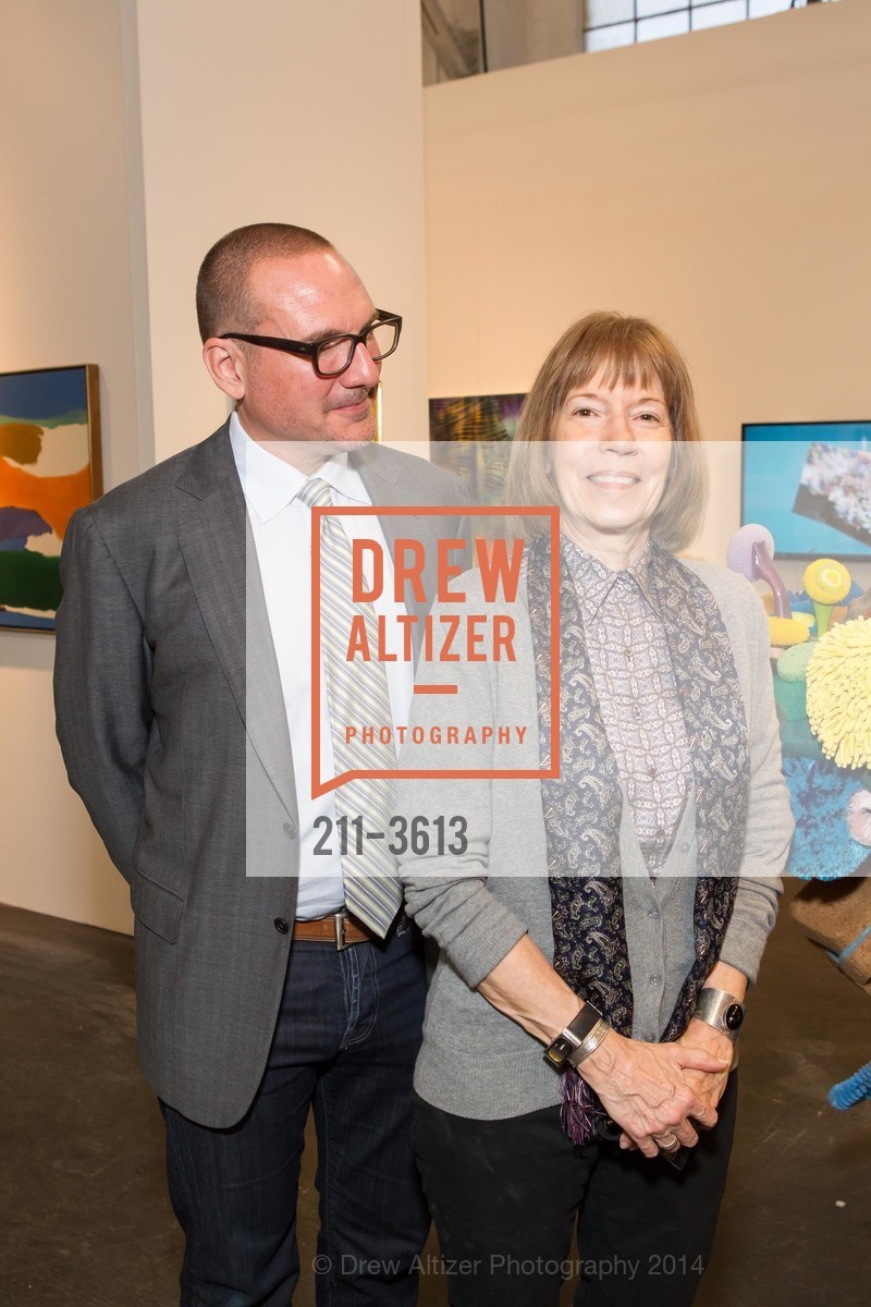 Edward Cella, Lynn Aldrich, ART MARKET San Francisco Benefit Preview Gala, US, May 15th, 2014, Photo #211-3613 Edward Cella, Lynn Aldrich, Photo #211-3613