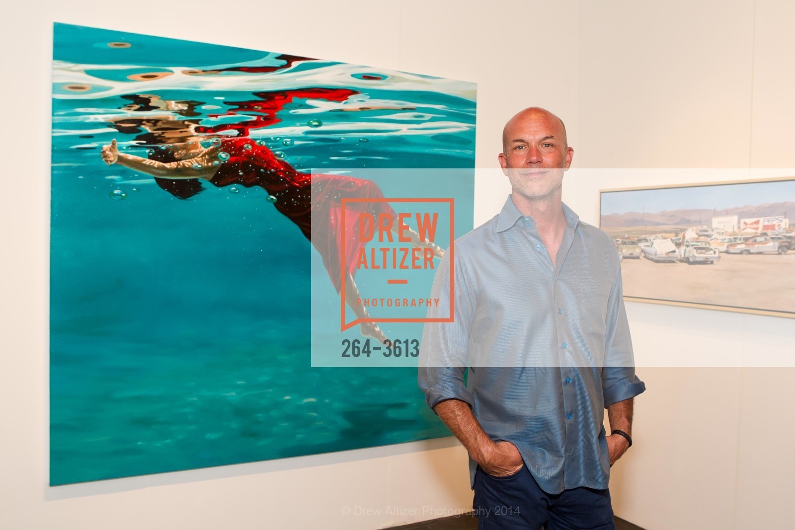 Eric Zener at ART MARKET San Francisco Benefit Preview Gala