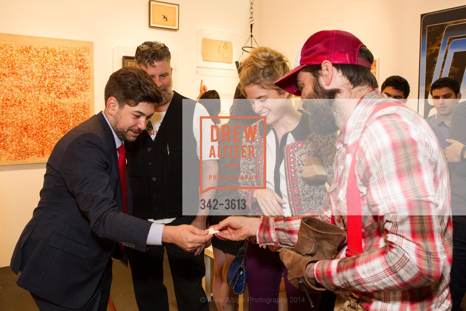 Andrew Mcclintock, Tim Armstrong, Elizabeth Doll Cayne, Jeremiah Jenkins, ART MARKET San Francisco Benefit Preview Gala, US, May 15th, 2014, Photo #342-3613 Andrew Mcclintock, Tim Armstrong, Elizabeth Doll Cayne, Jeremiah Jenkins, Photo #342-3613