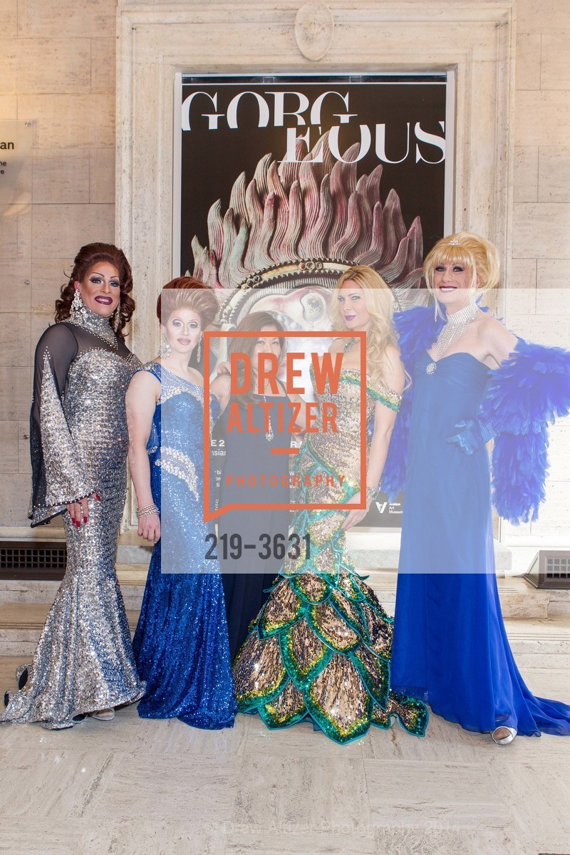 Kendra Monroe, Holotta Tymes, Nanci Nishimura, Cassandra Cass, Donna Sachet, ASIAN ART MUSEUM Presents Gorgeous Gala, US, June 18th, 2014, Photo #219-3631 Kendra Monroe, Holotta Tymes, Nanci Nishimura, Cassandra Cass, Donna Sachet, Photo #219-3631