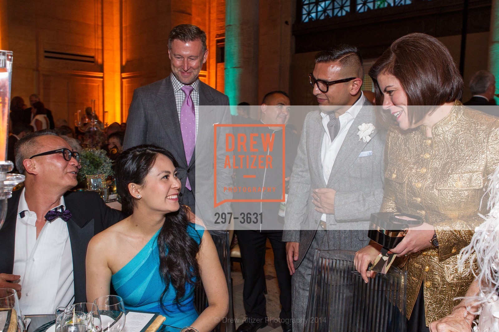 Brian Fung, Carolyn Fung, Michael Howard, David Mohammadi, ASIAN ART MUSEUM Presents Gorgeous Gala, US, June 18th, 2014, Photo #297-3631 Brian Fung, Carolyn Fung, Michael Howard, David Mohammadi, Photo #297-3631