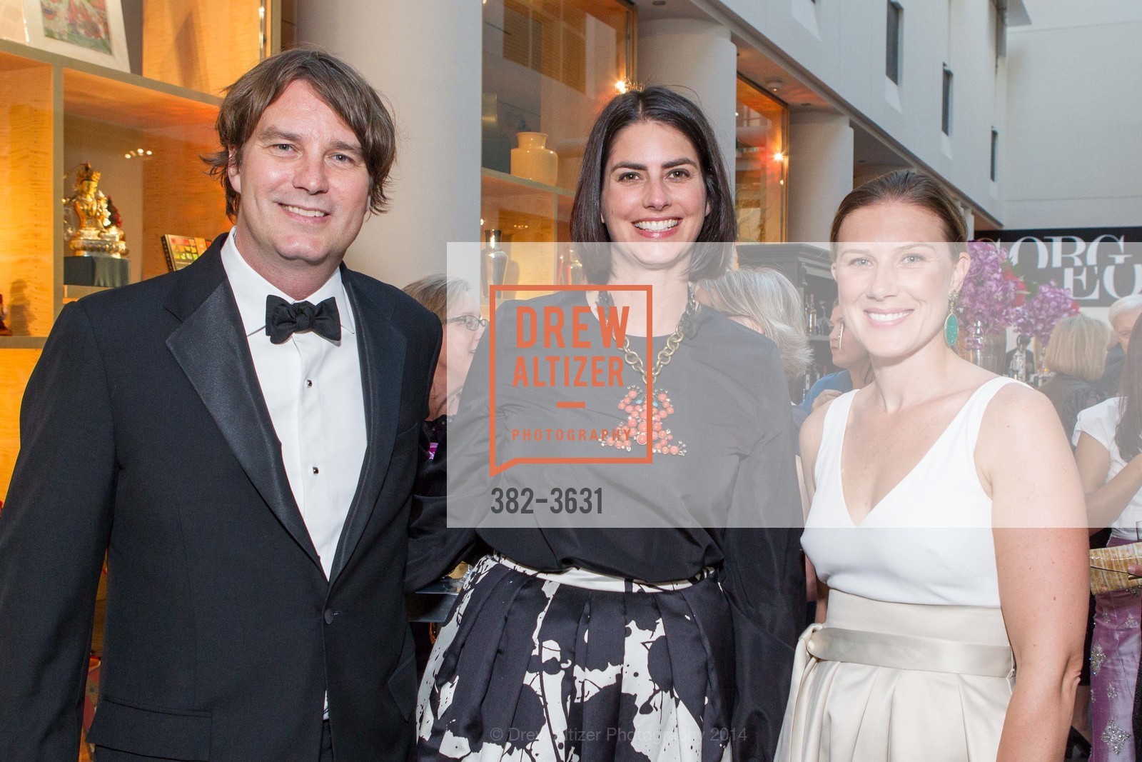 Peter Caban, Alex Caban, Allison Harding, ASIAN ART MUSEUM Presents Gorgeous Gala, US, June 18th, 2014, Photo #382-3631 Peter Caban, Alex Caban, Allison Harding, Photo #382-3631
