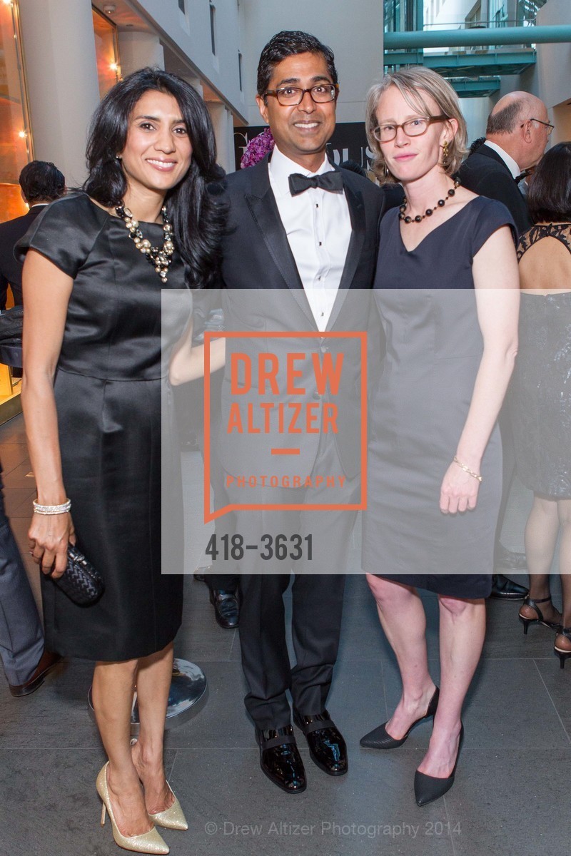 Alka Agrawal, Ravin Agrawal, Caitlin Haskell, Photo #418-3631