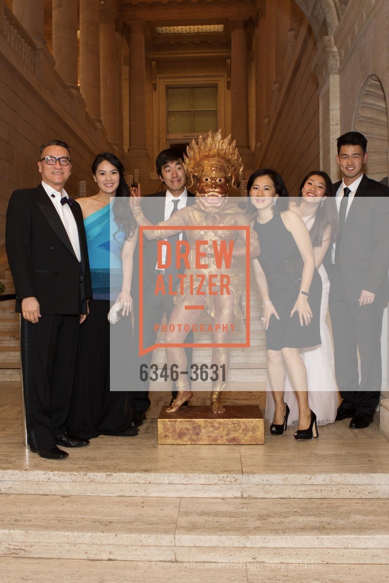 Brian Fung, Carolyn Fung, Elliott Lui, Gorretti Lui, Priscilla Chan, Timothy Lu, ASIAN ART MUSEUM Presents Gorgeous Gala, US, June 18th, 2014, Photo #6346-3631 Brian Fung, Carolyn Fung, Elliott Lui, Gorretti Lui, Priscilla Chan, Timothy Lu, Photo #6346-3631