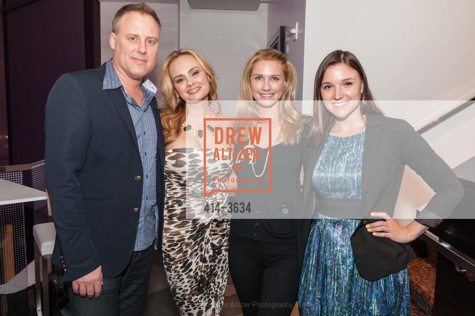 Karl Schade, Tiffany Schade, Elizabeth Noah, Melissa Malski, JLSF ANNUAL FASHION SHOW Launch Party, US, February 20th, 2014, Photo #414-3634 Karl Schade, Tiffany Schade, Elizabeth Noah, Melissa Malski, Photo #414-3634