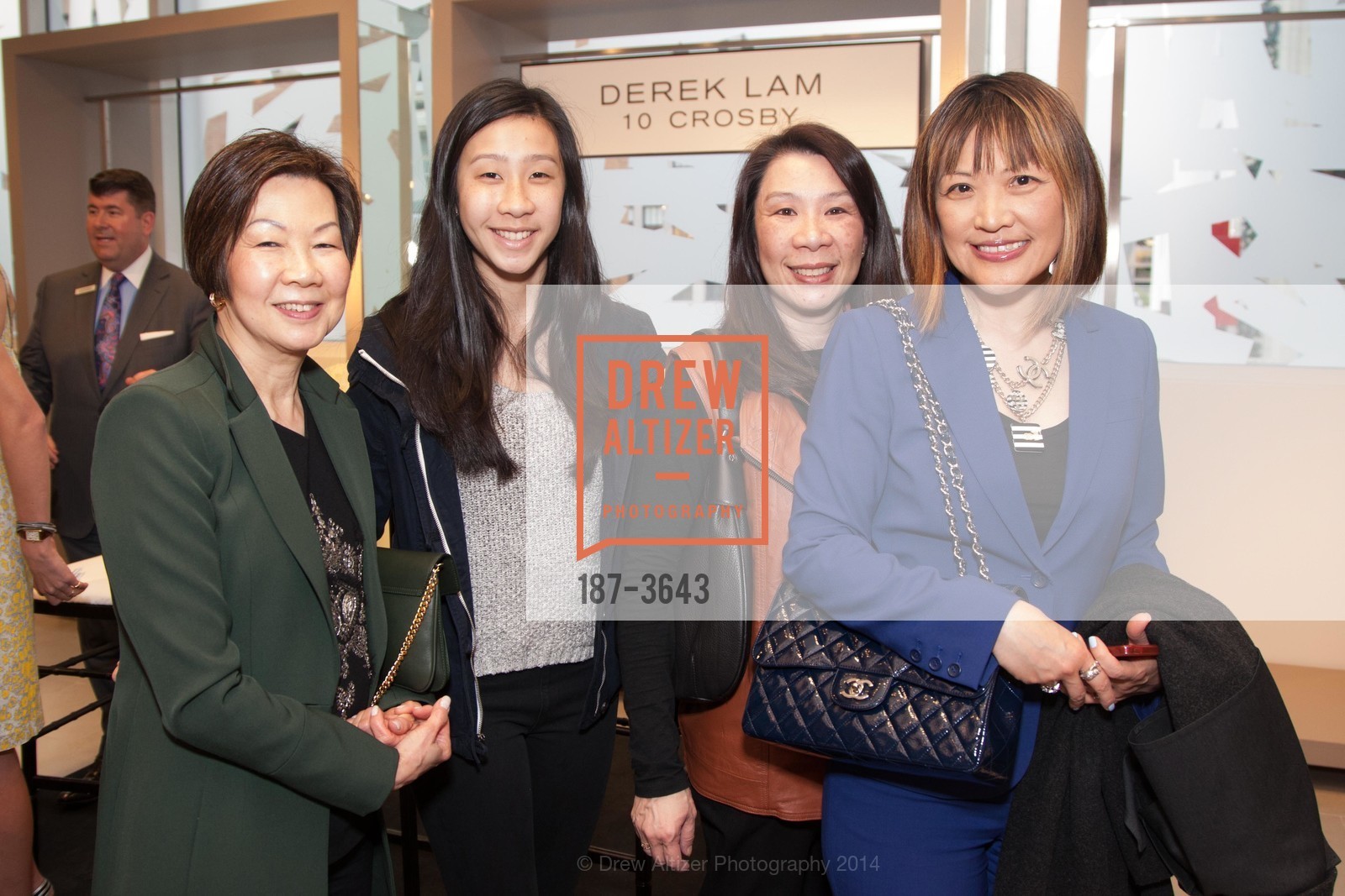 Celine Lam, Terrina Yamamoto, Lillian Tan, NEIMAN MARCUS & 7X7 Present 10 Crosby by Derek Lam, US, March 27th, 2014, Photo #187-3643 Celine Lam, Terrina Yamamoto, Lillian Tan, Photo #187-3643