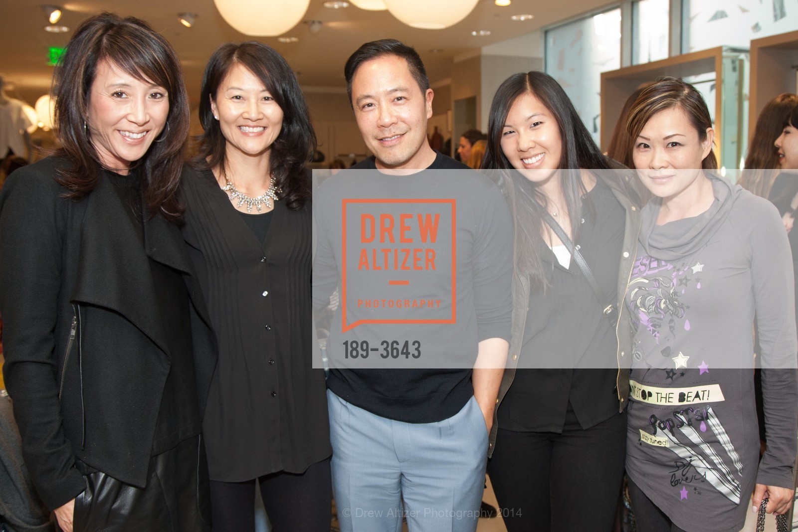 Nancy Dowd, Tracy Lee, Derek Lam, Cori Wang, Olivia Chiu, NEIMAN MARCUS & 7X7 Present 10 Crosby by Derek Lam, US, March 27th, 2014, Photo #189-3643 Nancy Dowd, Tracy Lee, Derek Lam, Cori Wang, Olivia Chiu, Photo #189-3643