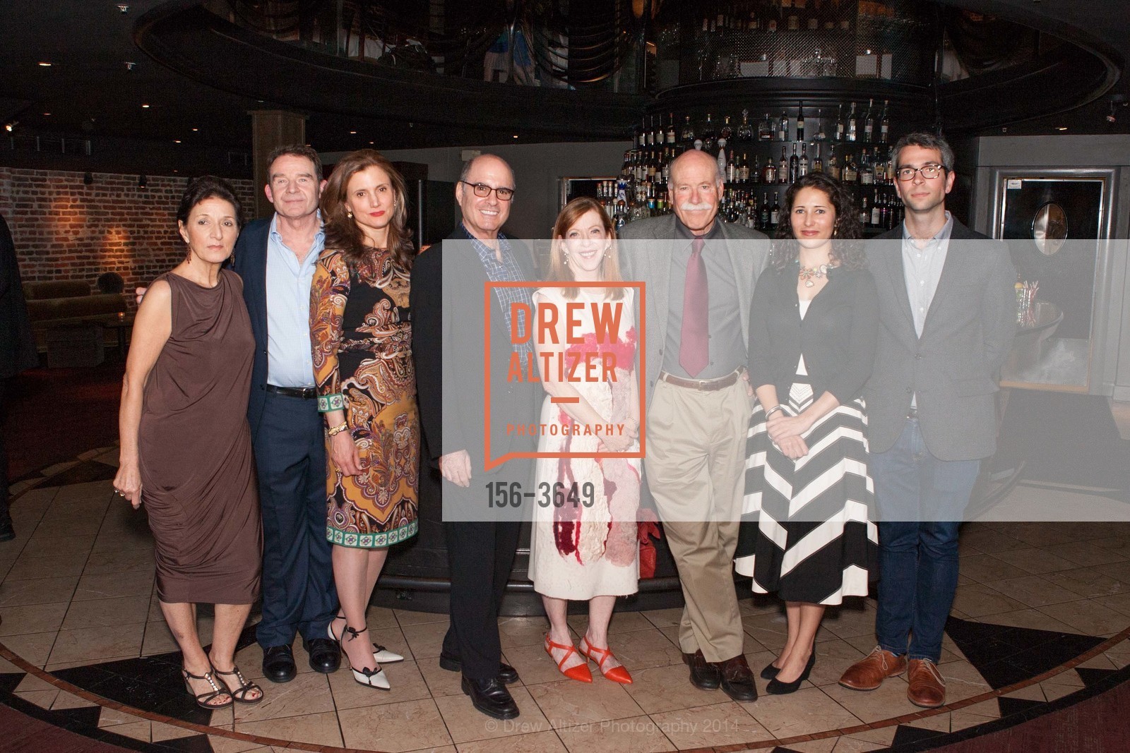 Lynn Freed, Tom Jenks, Carol Edgarian, Clyde Phillips, Susan Orlean, Tobias Wolff, Kirstin Valdez Quade, Anthony Marra, NARRATIVE NIGHT San Francisco 2014, US, April 28th, 2014, Photo #156-3649 Lynn Freed, Tom Jenks, Carol Edgarian, Clyde Phillips, Susan Orlean, Tobias Wolff, Kirstin Valdez Quade, Anthony Marra, Photo #156-3649