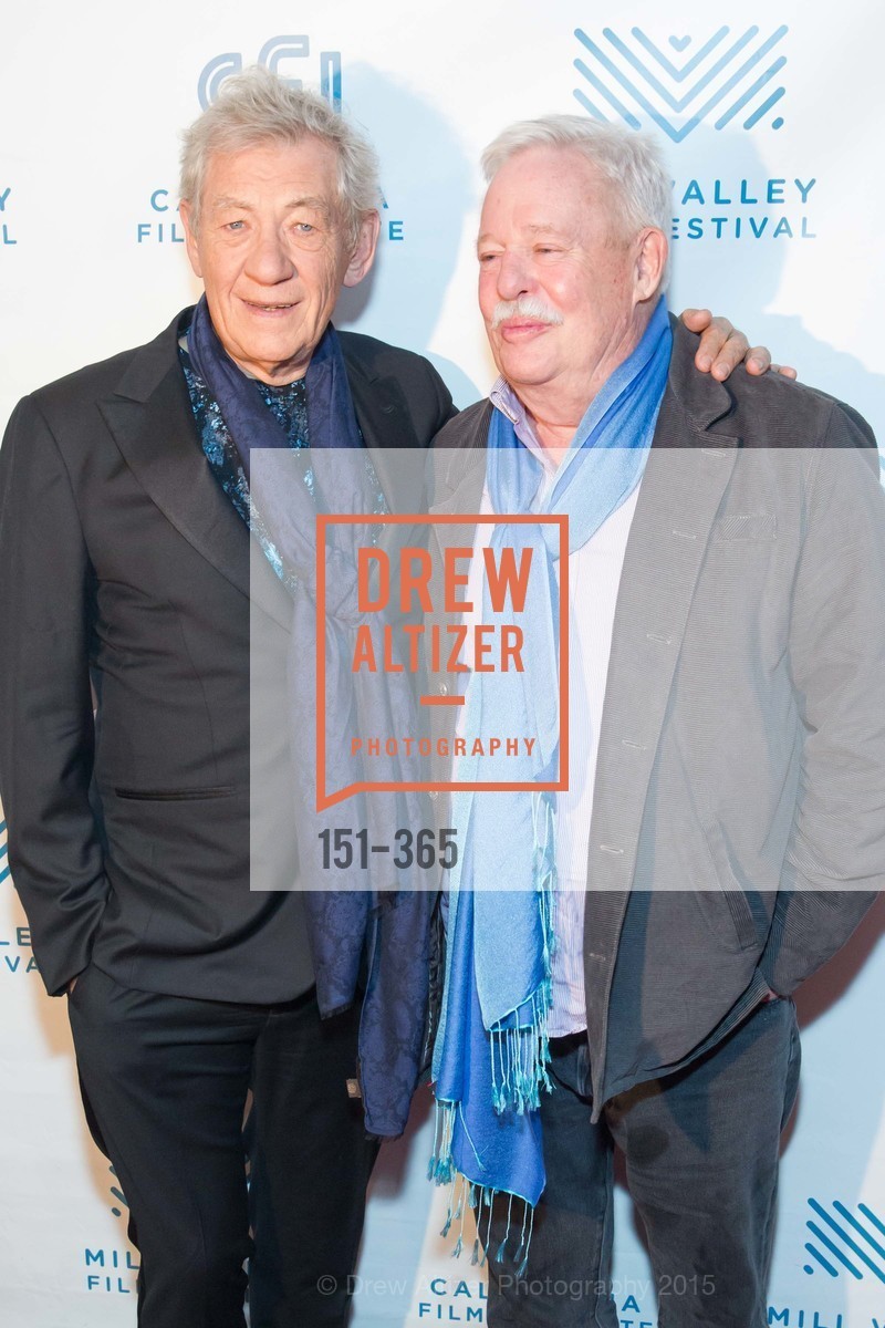 Sir Ian McKellan, Armistead Maupin, Mill Valley Film Festival Tribute to Ian McKellen, Christopher B. Smith Rafael Film Center. 1118 Fourth Street, October 10th, 2015,Drew Altizer, Drew Altizer Photography, full-service agency, private events, San Francisco photographer, photographer california