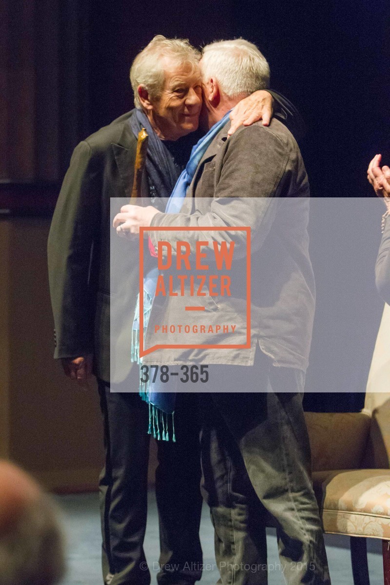 Sir Ian McKellan, Armistead Maupin, Mill Valley Film Festival Tribute to Ian McKellen, Christopher B. Smith Rafael Film Center. 1118 Fourth Street, October 10th, 2015,Drew Altizer, Drew Altizer Photography, full-service agency, private events, San Francisco photographer, photographer california