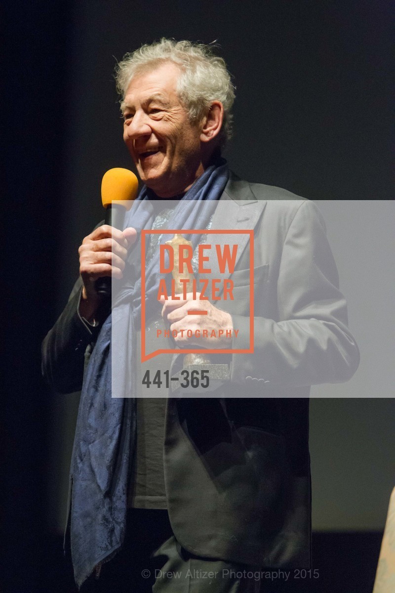Sir Ian McKellan, Mill Valley Film Festival Tribute to Ian McKellen, Christopher B. Smith Rafael Film Center. 1118 Fourth Street, October 10th, 2015,Drew Altizer, Drew Altizer Photography, full-service agency, private events, San Francisco photographer, photographer california