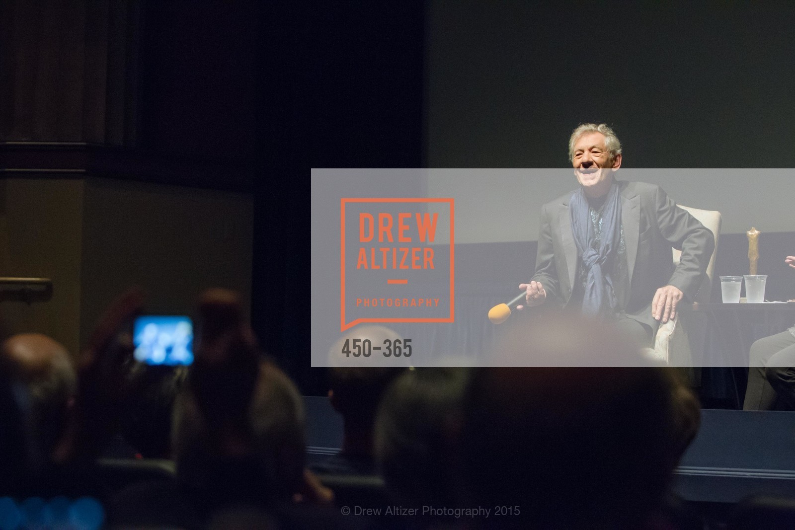 Sir Ian McKellan, Mill Valley Film Festival Tribute to Ian McKellen, Christopher B. Smith Rafael Film Center. 1118 Fourth Street, October 10th, 2015