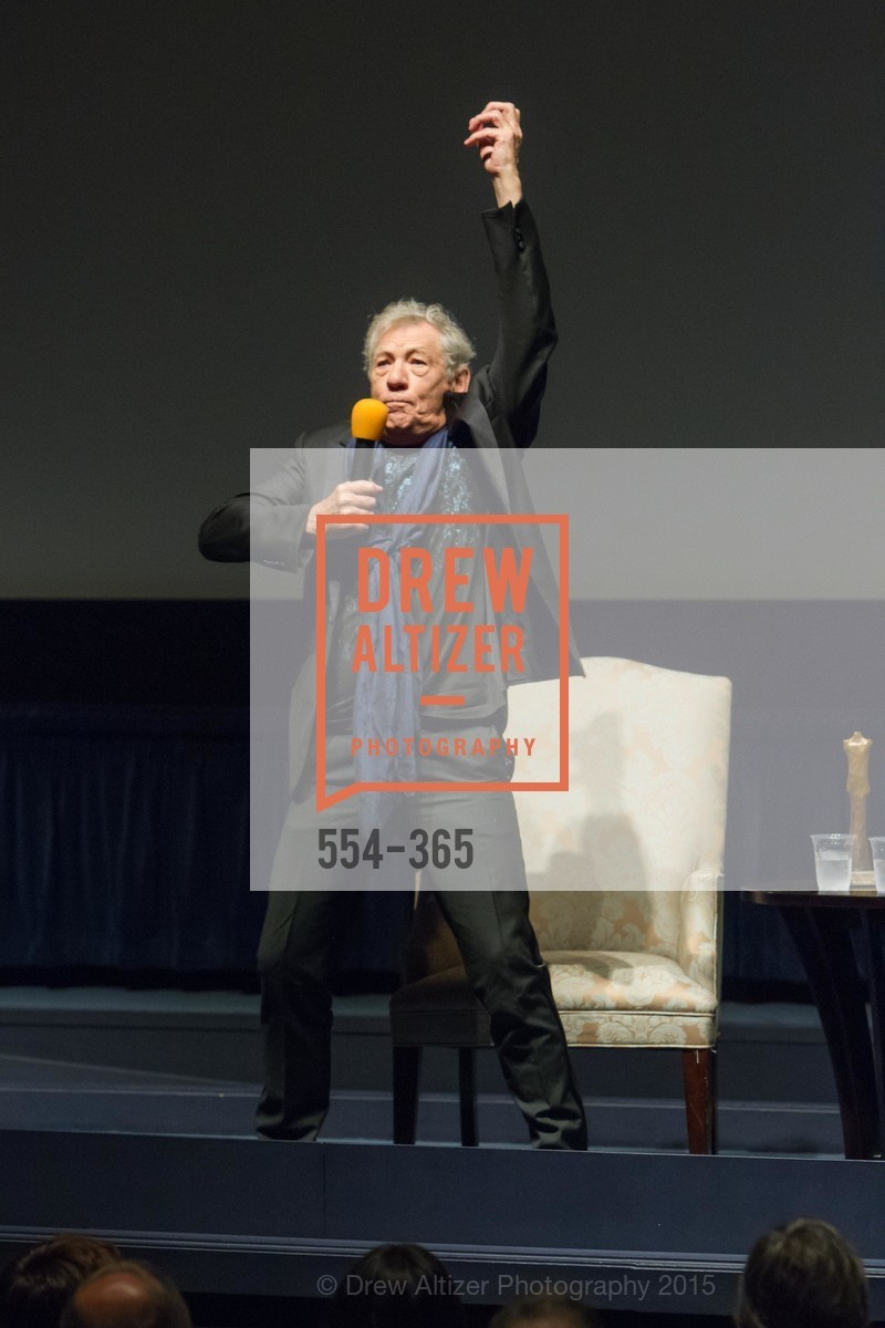 Sir Ian McKellan, Mill Valley Film Festival Tribute to Ian McKellen, Christopher B. Smith Rafael Film Center. 1118 Fourth Street, October 10th, 2015,Drew Altizer, Drew Altizer Photography, full-service agency, private events, San Francisco photographer, photographer california