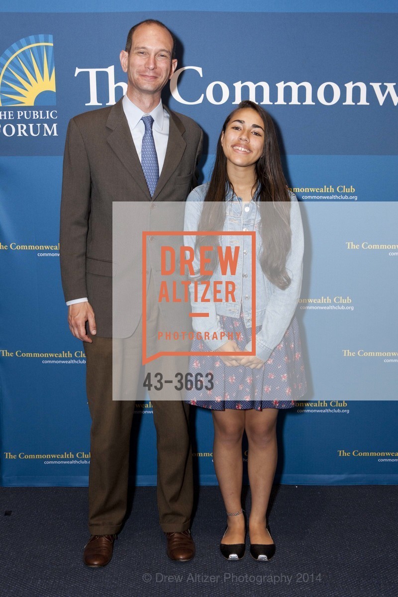 Eric Noonan, Charlotte Jude Schwartz, THE COMMONWEALTH CLUB Presents Mireille Schwartz's Book, The Family Food Allergy Book, US, June 19th, 2014, Photo #43-3663 Eric Noonan, Charlotte Jude Schwartz, Photo #43-3663