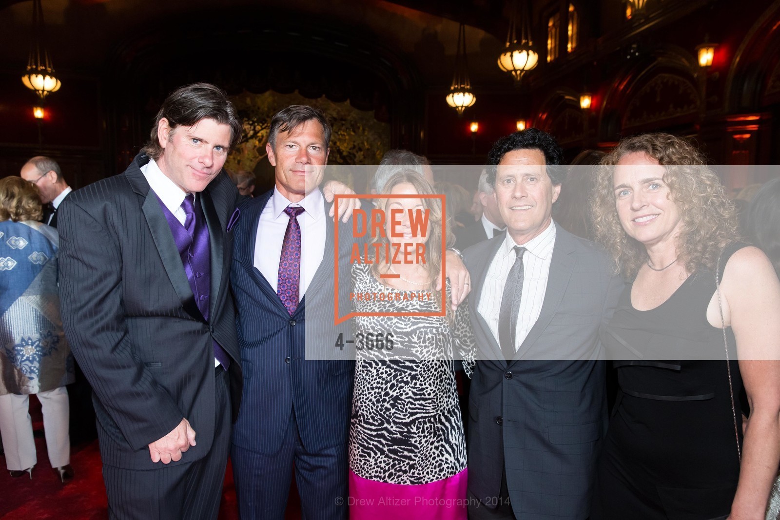 Mike Dovey, Jeff Ubben, Laurie Ubben, Don Balzocchi, Julie Balzocchi, A.C.T.'s Mad Mad Men Gala, The Regency Ballroom. 1290 Sutter Street, May 18th, 2014, Photo #4-3666 Mike Dovey, Jeff Ubben, Laurie Ubben, Don Balzocchi, Julie Balzocchi, Photo #4-3666