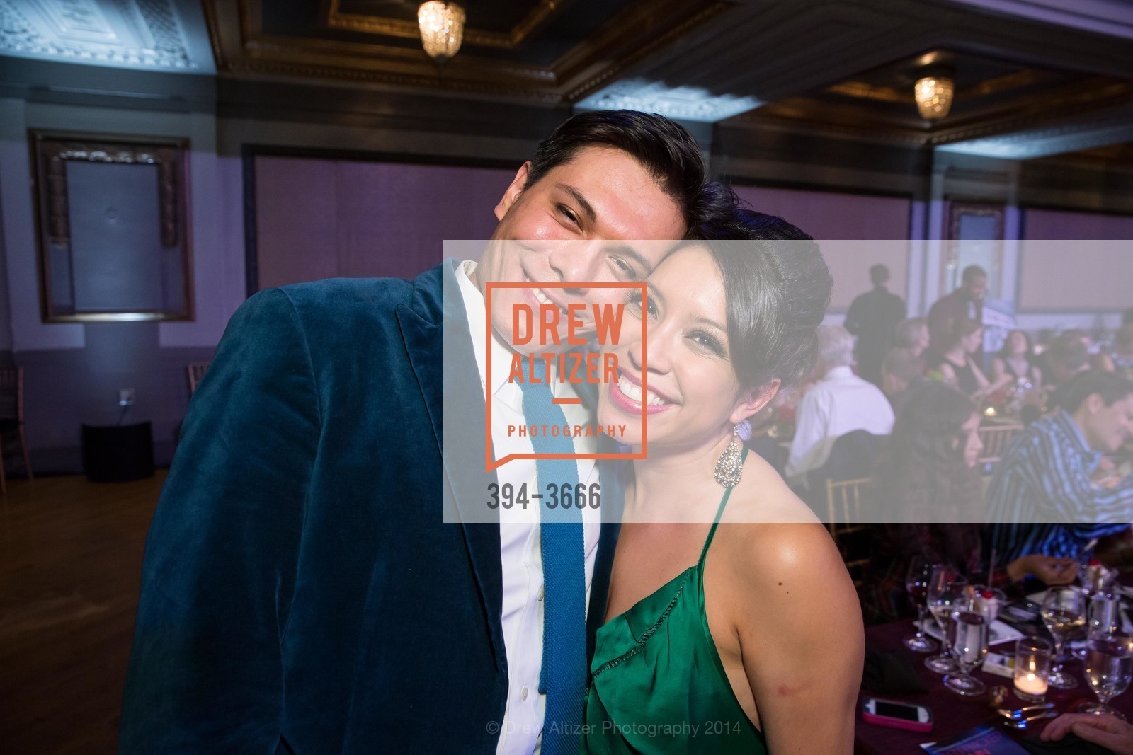 Michael Hormel, Josie Alvarez, A.C.T.'s Mad Mad Men Gala, The Regency Ballroom. 1290 Sutter Street, May 18th, 2014, Photo #394-3666 Michael Hormel, Josie Alvarez, Photo #394-3666
