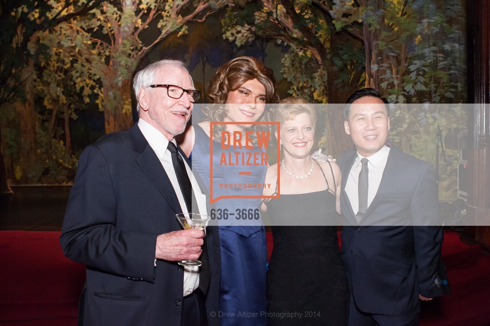 James Hormel, Michael Hormel, Carey Perloff, BD Wong, Photo #636-3666