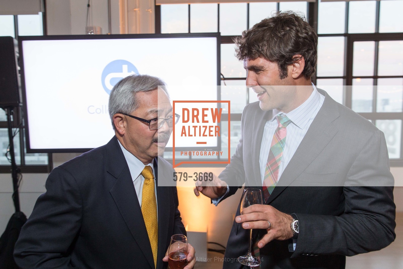 Mayor Ed Lee, Zachary Bogue, COLLEGE TRACK Fall Benefit Gala, US, September 13th, 2014, Photo #579-3669 Mayor Ed Lee, Zachary Bogue, Photo #579-3669