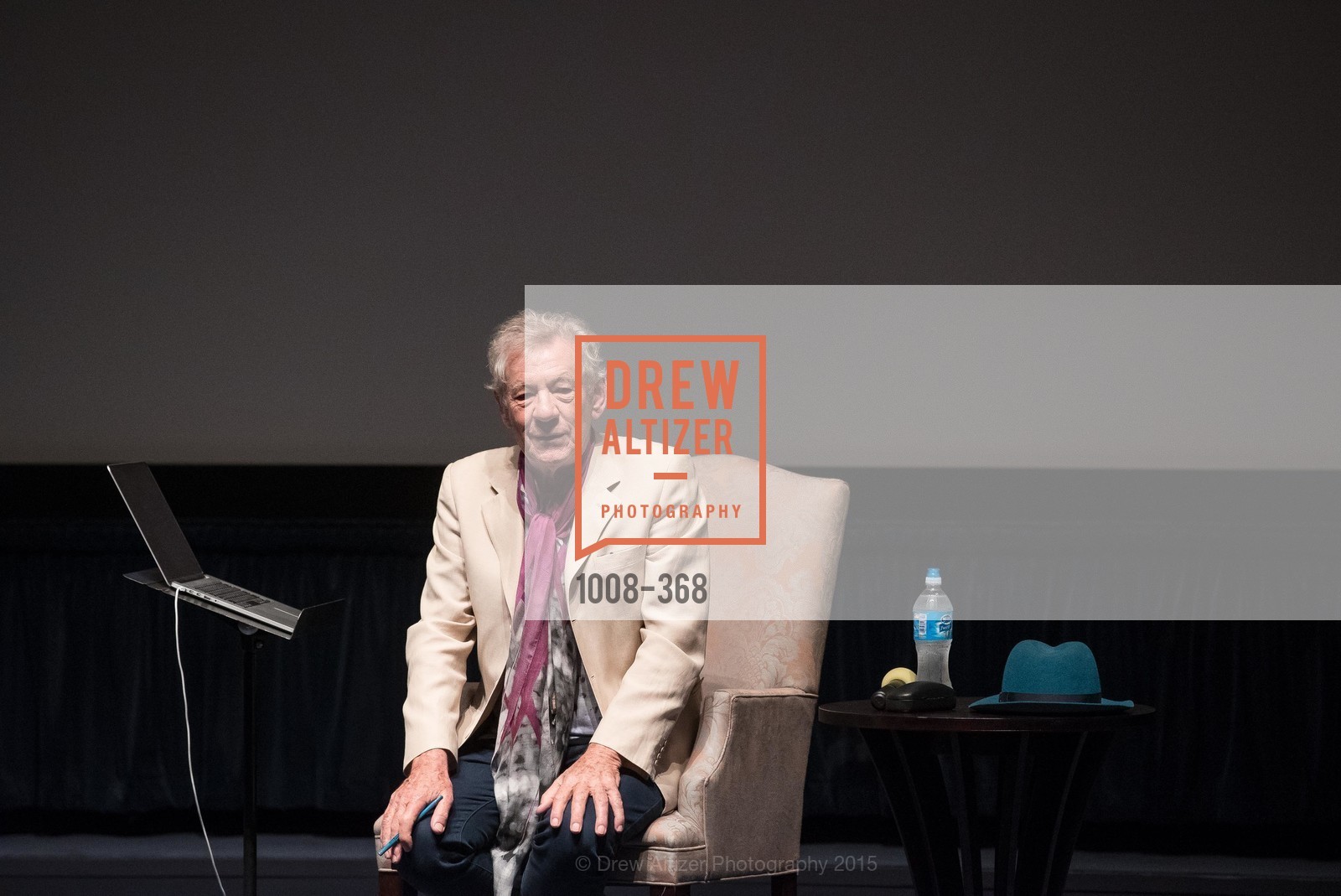 Sir Ian McKellen, IAN McKELLEN REMEMBERS at the Mill Valley Film Festival, Christopher B. Smith Rafael Film Center. 1118 Fourth Street, October 12th, 2015,Drew Altizer, Drew Altizer Photography, full-service agency, private events, San Francisco photographer, photographer california