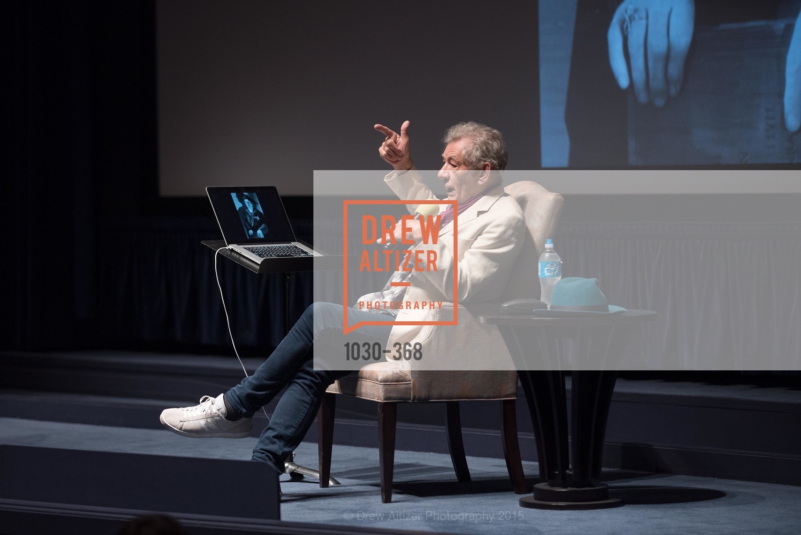 Sir Ian McKellen, IAN McKELLEN REMEMBERS at the Mill Valley Film Festival, Christopher B. Smith Rafael Film Center. 1118 Fourth Street, October 12th, 2015,Drew Altizer, Drew Altizer Photography, full-service event agency, private events, San Francisco photographer, photographer California