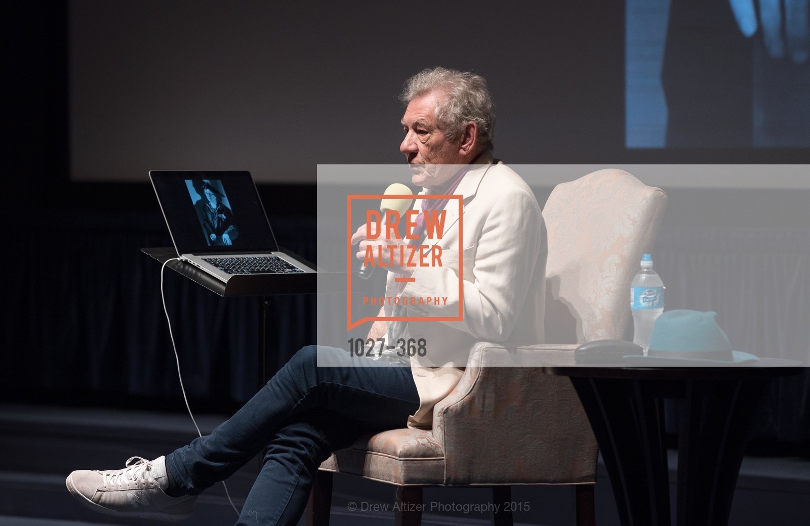 Sir Ian McKellen, IAN McKELLEN REMEMBERS at the Mill Valley Film Festival, Christopher B. Smith Rafael Film Center. 1118 Fourth Street, October 12th, 2015,Drew Altizer, Drew Altizer Photography, full-service event agency, private events, San Francisco photographer, photographer California