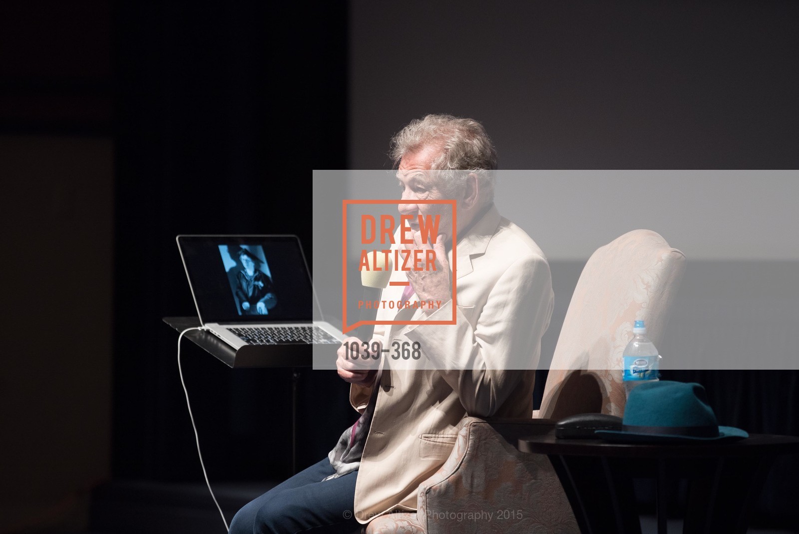 Sir Ian McKellen, IAN McKELLEN REMEMBERS at the Mill Valley Film Festival, Christopher B. Smith Rafael Film Center. 1118 Fourth Street, October 12th, 2015,Drew Altizer, Drew Altizer Photography, full-service agency, private events, San Francisco photographer, photographer california