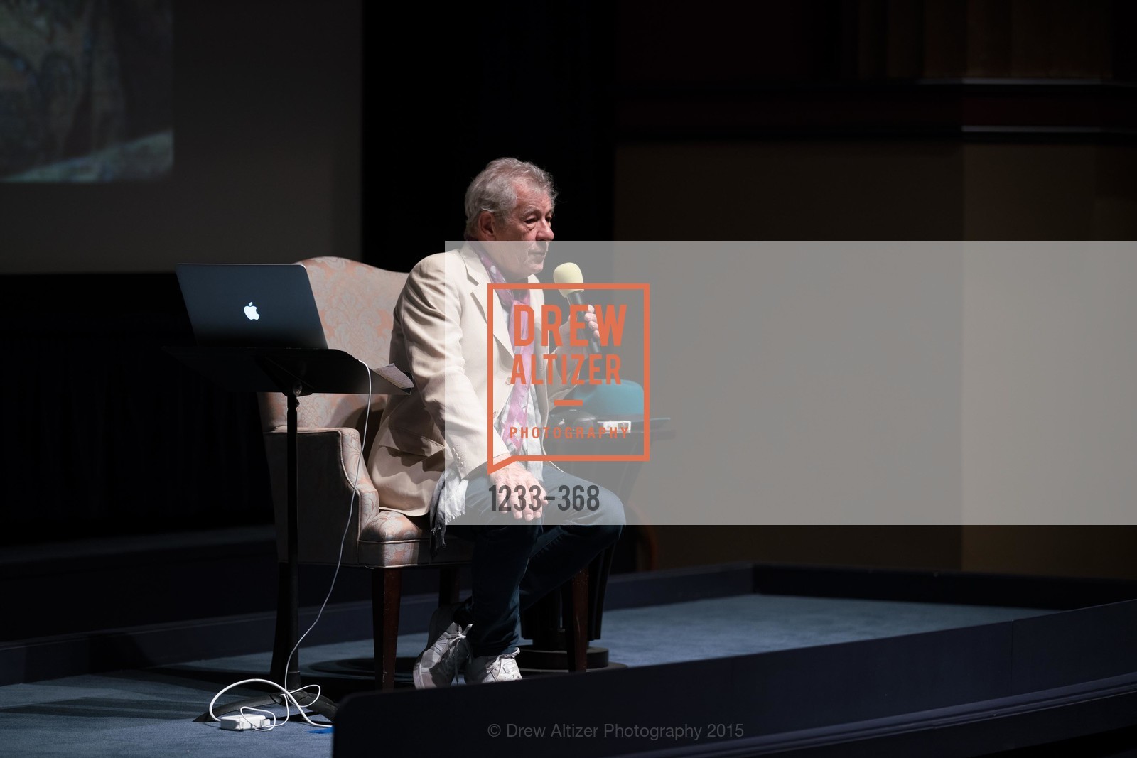 Sir Ian McKellen, IAN McKELLEN REMEMBERS at the Mill Valley Film Festival, Christopher B. Smith Rafael Film Center. 1118 Fourth Street, October 12th, 2015,Drew Altizer, Drew Altizer Photography, full-service event agency, private events, San Francisco photographer, photographer California