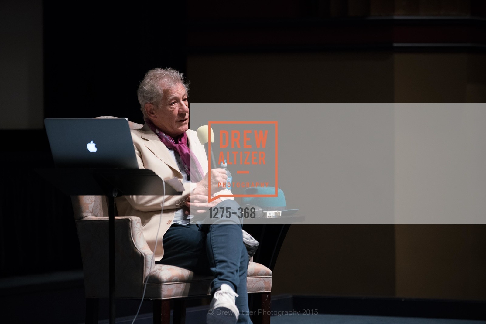 Sir Ian McKellen, IAN McKELLEN REMEMBERS at the Mill Valley Film Festival, Christopher B. Smith Rafael Film Center. 1118 Fourth Street, October 12th, 2015,Drew Altizer, Drew Altizer Photography, full-service agency, private events, San Francisco photographer, photographer california