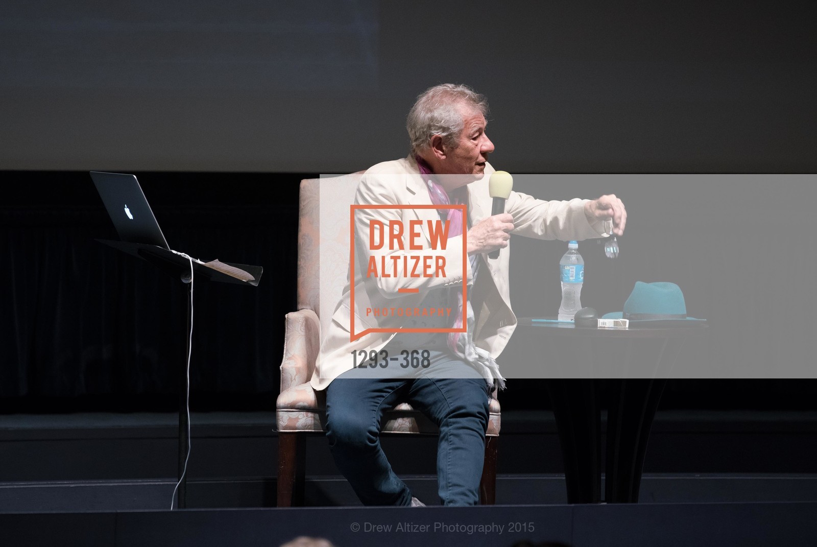 Sir Ian McKellen, IAN McKELLEN REMEMBERS at the Mill Valley Film Festival, Christopher B. Smith Rafael Film Center. 1118 Fourth Street, October 12th, 2015,Drew Altizer, Drew Altizer Photography, full-service agency, private events, San Francisco photographer, photographer california