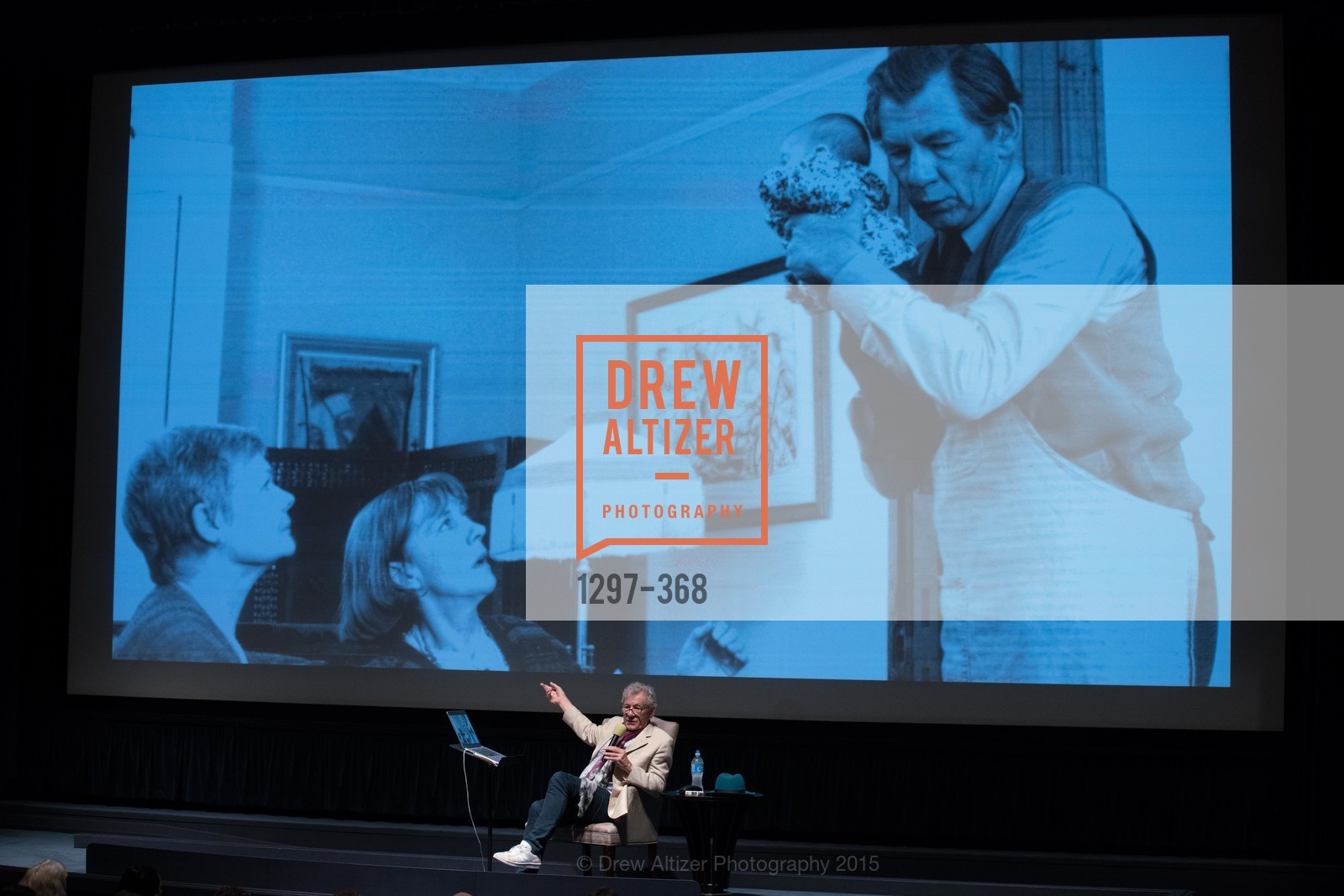 Sir Ian McKellen, IAN McKELLEN REMEMBERS at the Mill Valley Film Festival, Christopher B. Smith Rafael Film Center. 1118 Fourth Street, October 12th, 2015,Drew Altizer, Drew Altizer Photography, full-service agency, private events, San Francisco photographer, photographer california