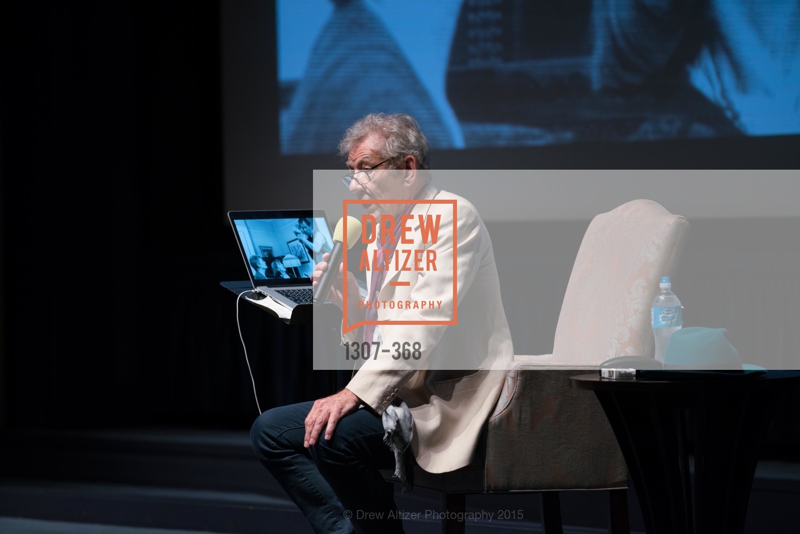 Sir Ian McKellen, IAN McKELLEN REMEMBERS at the Mill Valley Film Festival, Christopher B. Smith Rafael Film Center. 1118 Fourth Street, October 12th, 2015,Drew Altizer, Drew Altizer Photography, full-service agency, private events, San Francisco photographer, photographer california