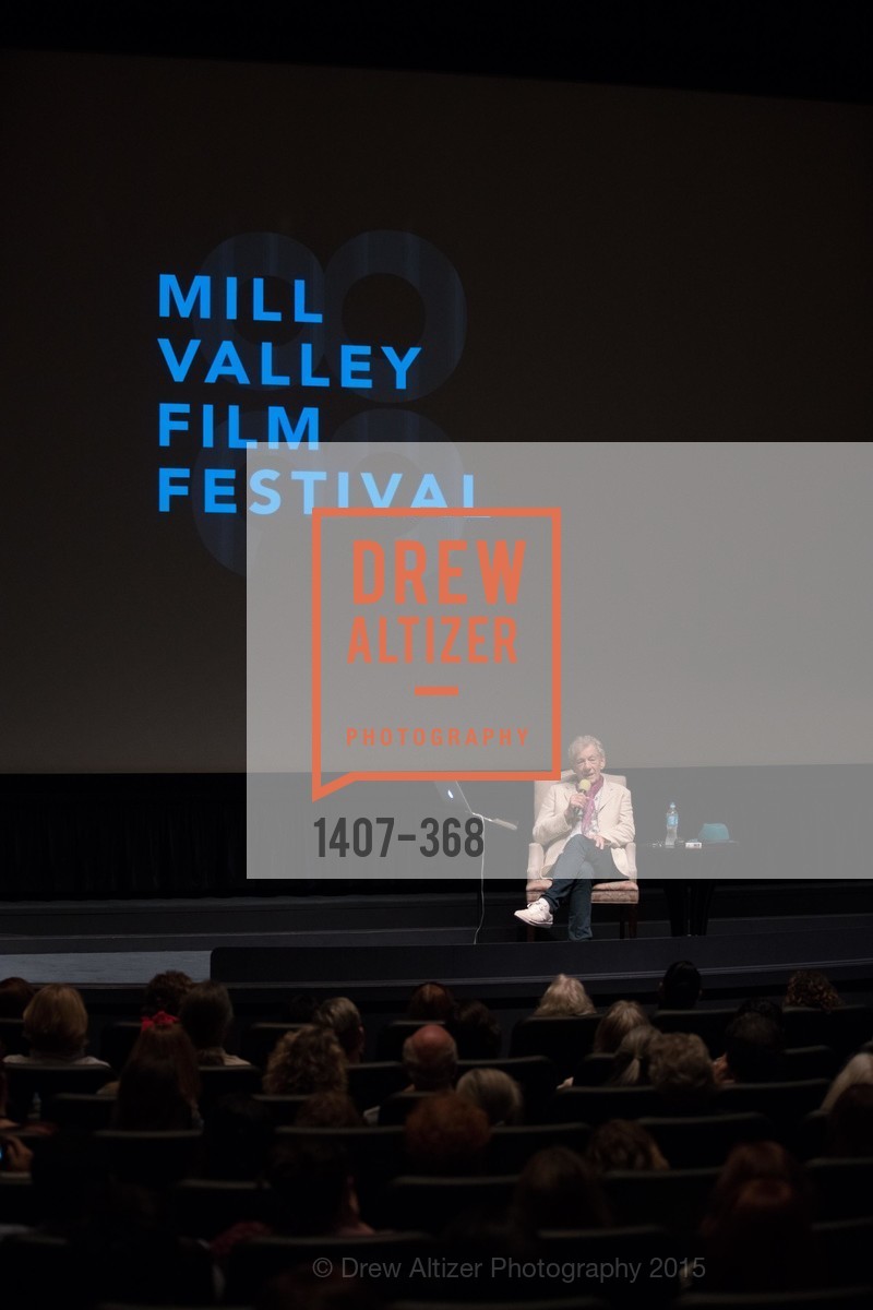 Sir Ian McKellen, IAN McKELLEN REMEMBERS at the Mill Valley Film Festival, Christopher B. Smith Rafael Film Center. 1118 Fourth Street, October 12th, 2015,Drew Altizer, Drew Altizer Photography, full-service agency, private events, San Francisco photographer, photographer california