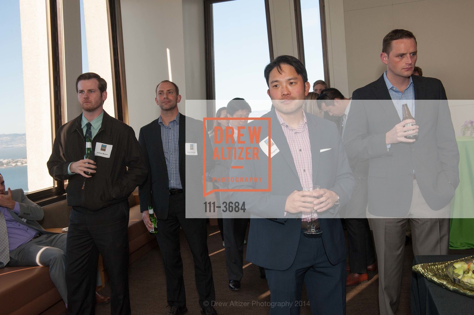 James Moore, Boyd Pullyard, Eugene Pak, SF MODERATES Annual Fundraiser at the Transamerica Pyramid, US, June 18th, 2014, Photo #111-3684 James Moore, Boyd Pullyard, Eugene Pak, Photo #111-3684