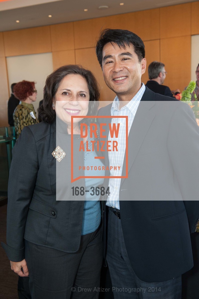Dena Aslanian-Williams, Lee Hsu, SF MODERATES Annual Fundraiser at the Transamerica Pyramid, US, June 18th, 2014, Photo #168-3684 Dena Aslanian-Williams, Lee Hsu, Photo #168-3684