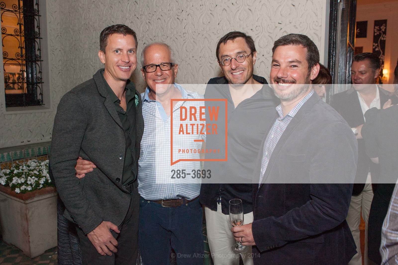 Jan Bassett, Andrew Barowsky, Robert Murray, Doug Tomlinson, GREGG LYNN'S 50th Birthday Party, US, May 16th, 2014, Photo #285-3693 Jan Bassett, Andrew Barowsky, Robert Murray, Doug Tomlinson, Photo #285-3693