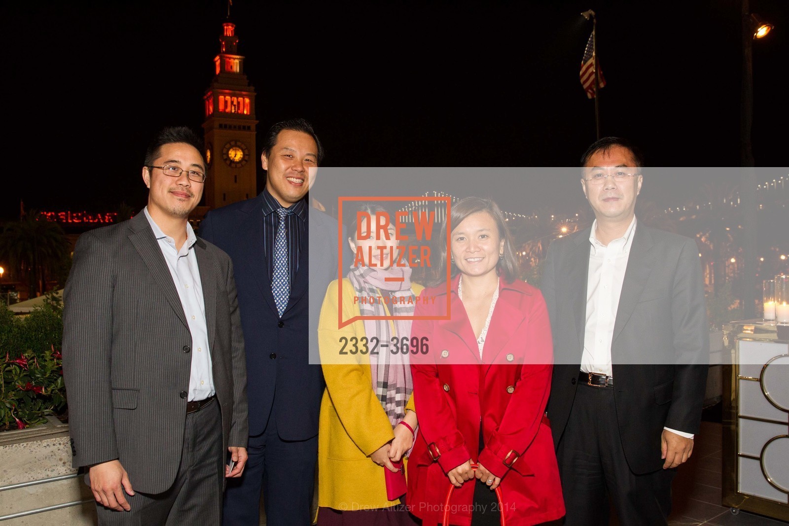 Philip Wong, David Cheng, Cathy Liu, Ginny Fang, Frank Li, Photo #2332-3696