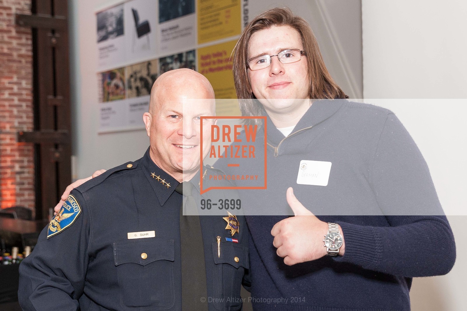 Greg Suhr, German Yegorov, READING PARTNERS' Celebrity Spelling Bee, US, April 30th, 2014, Photo #96-3699 Greg Suhr, German Yegorov, Photo #96-3699