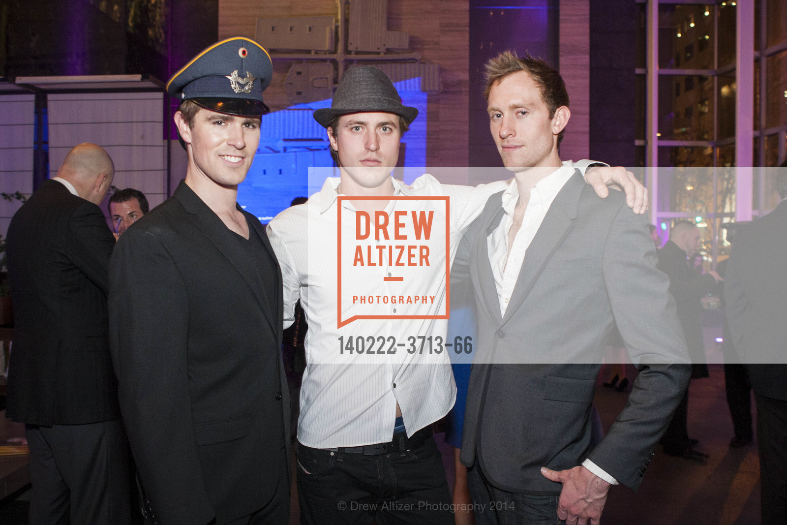 Benjamin Kline, Elhanan Martin, Alex Kline, Chic Metropolitan Magazine "Jetsetter Issue Release Party", US, February 22nd, 2014, Photo #140222-3713-66 Benjamin Kline, Elhanan Martin, Alex Kline, Photo #140222-3713-66